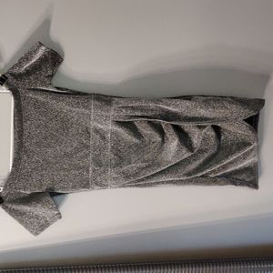 Silver Sheath Dress Size S